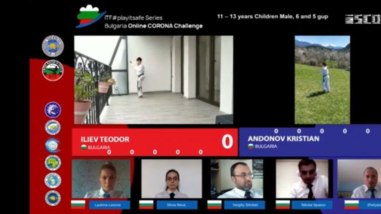 Ясни са шампионите на първото онлайн Държавно първенство по Таекуон-До ITF