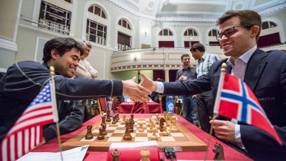 Магнус Карлсен и Хикару Накамура ще играят на финала на онлайн супертурнир