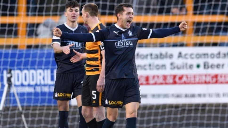 Български нападател с признание в Шотландия