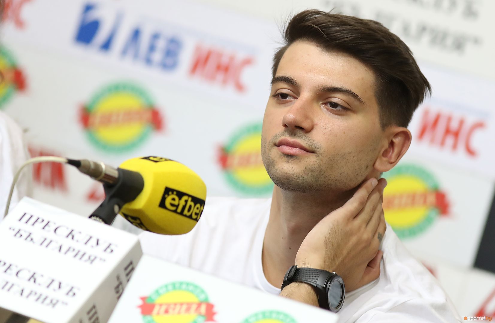 Пресконференция на състезателите ни по аеробика