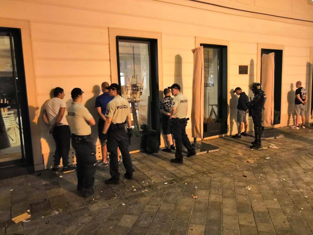 Погромът в Братислава след атаката срещу фенове на Левски