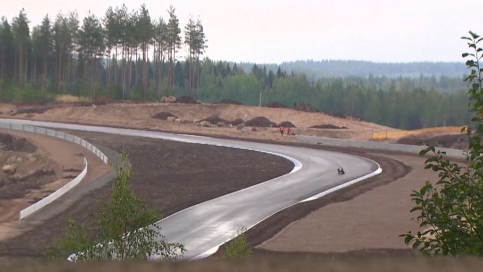 Шестима състезатели взеха участие в първите тестове на новата писта за MOTOGP във Финландия