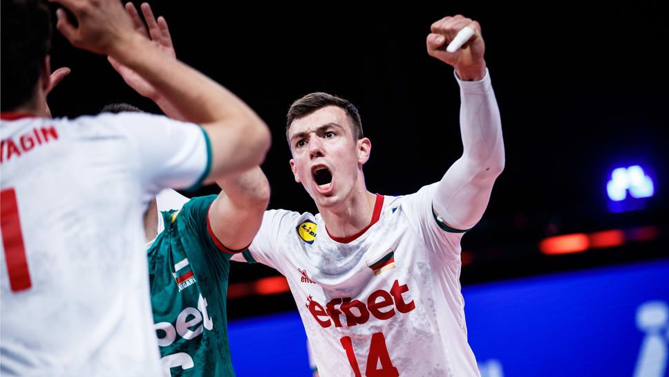 България е на 8-о място след втория ден в Лигата на нациите 🏐🇧🇬