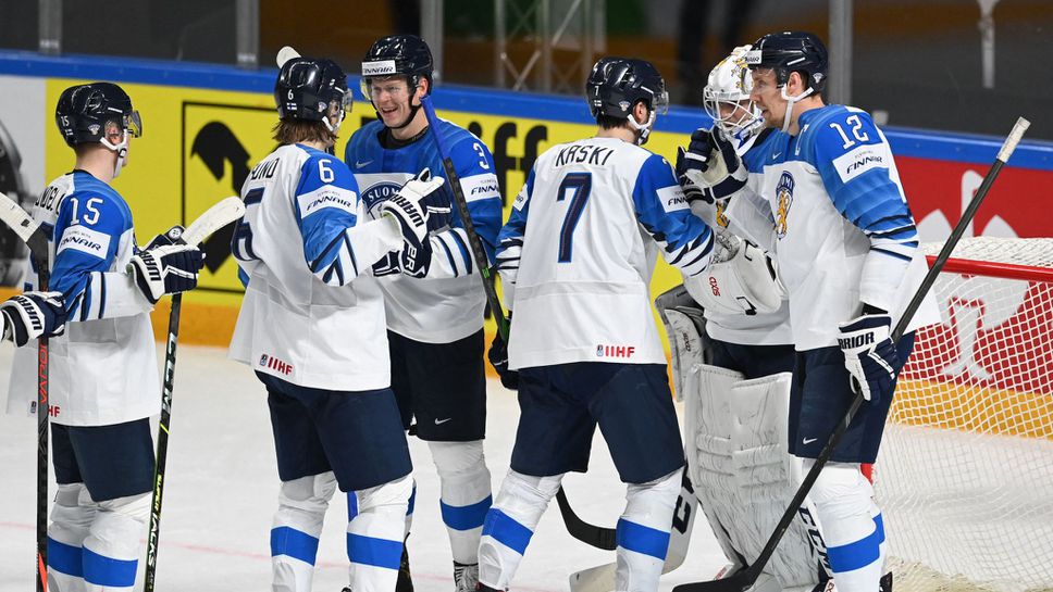 Финландия вкара четири секунди преди дузпите и победи домакина Латвия