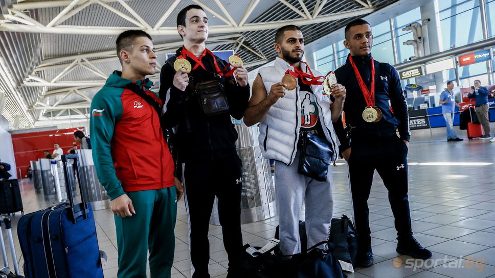 Русе посрещна европейския шампион по вдигане на тежести Ангел Русев