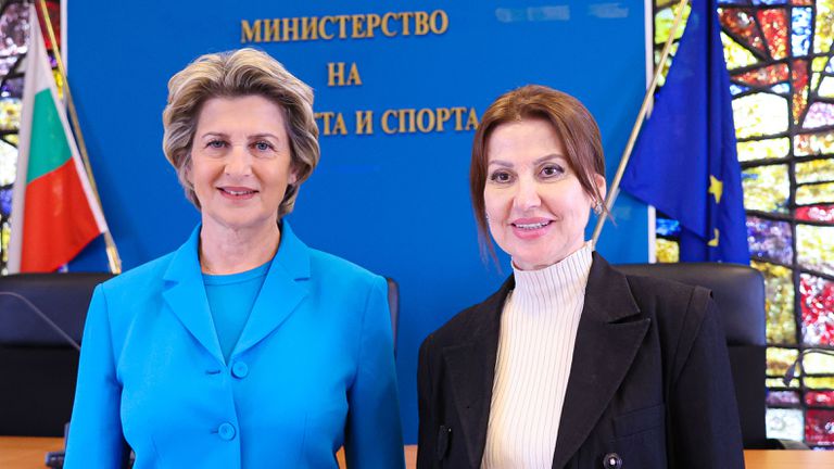 Президентът на Българската федерация по художествена гимнастика Илиана Раева благодари