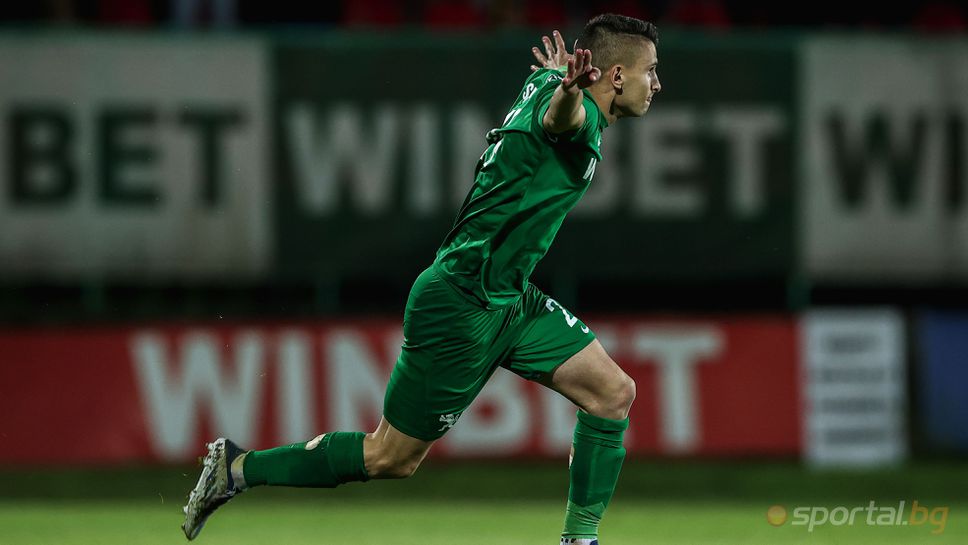 Ботев (Враца) 1:0 Септември (Сф), гол на Смоленски