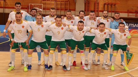 Националите по футзал с четвърта загуба в Европейските квалификации
