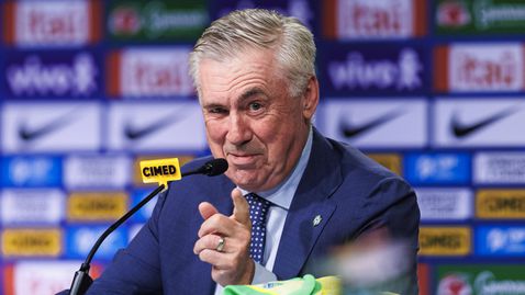  Анчелоти: Бразилия ще играе като Реал Мадрид, само че от предишния сезон 