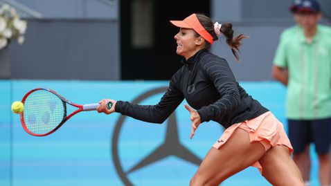 Вики Томова мачка на двойки на "Ролан Гарос"