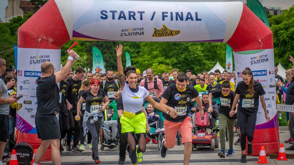 Рекорден брой участници ще се включат в бягането с кауза "Run2gether"