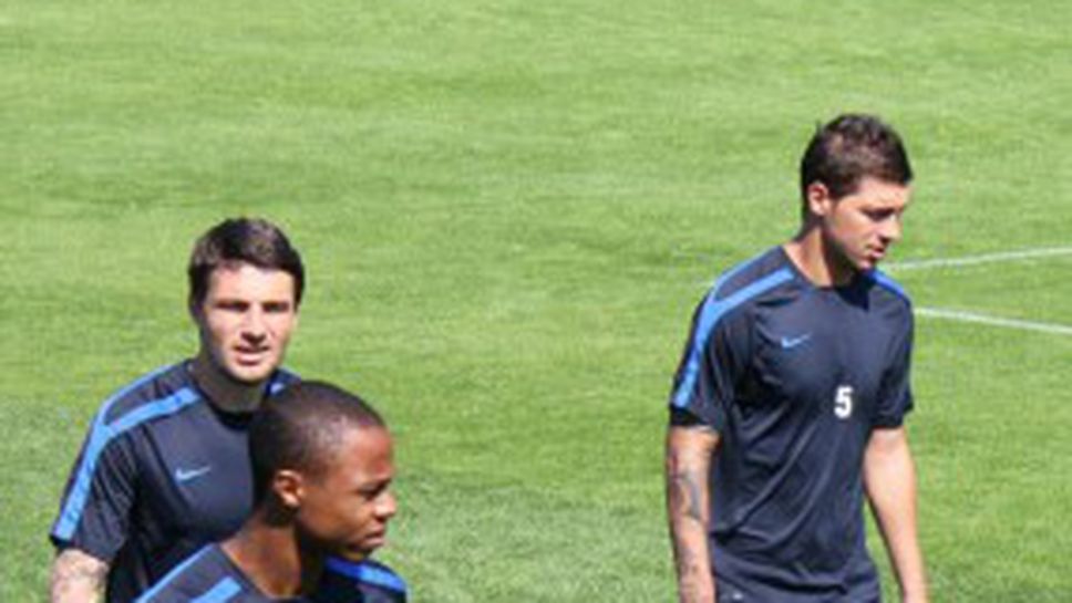 Левски загуби четирима титуляри за сблъсък с румънци (видео+снимки)