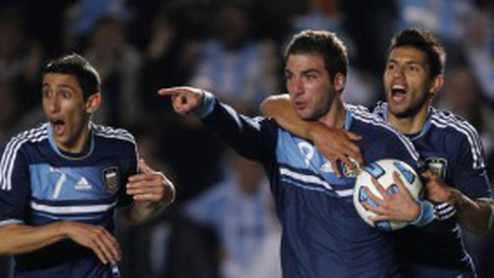 Игуаин и Ди Мария започват след две седмици