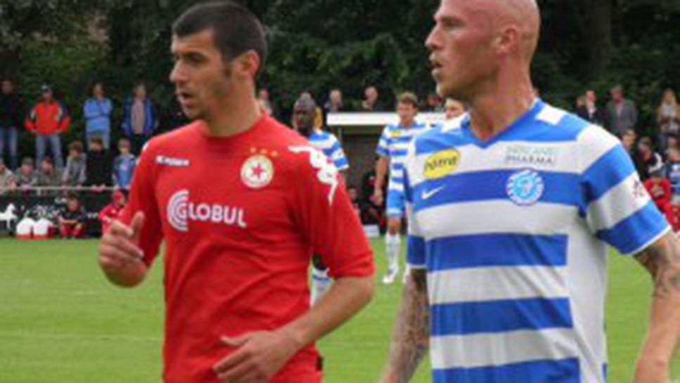 Невиждани пропуски и абсолютен кошмар за ЦСКА - "червените" пускат гол от центъра (видео)