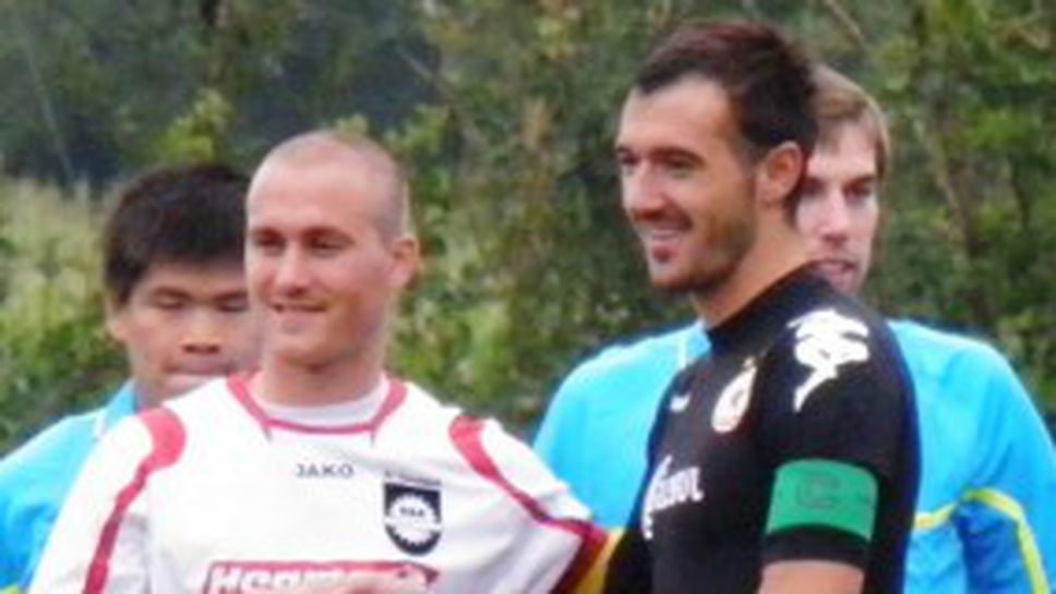 Слаб ЦСКА се мъчи срещу германски аматьори (видео)