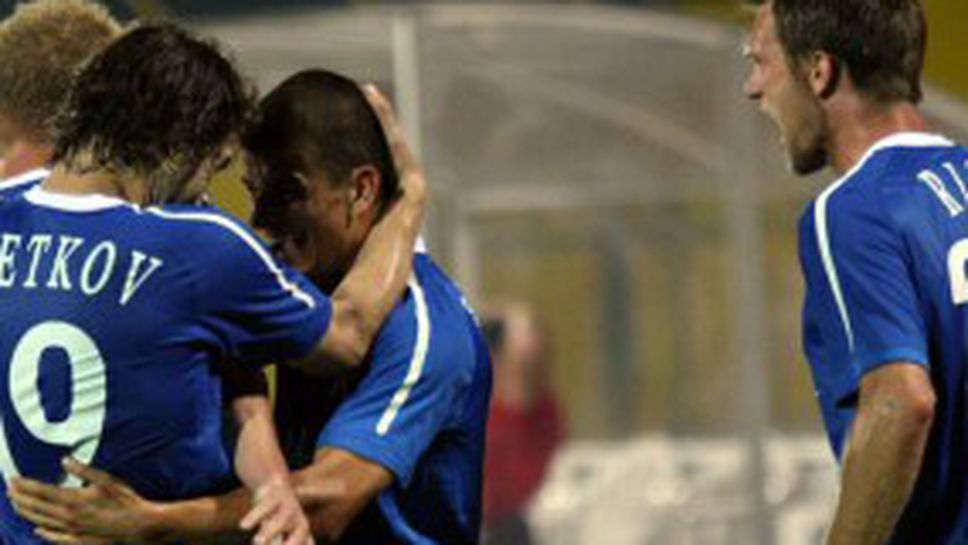 Гонзо хвърля петима от новите за Левски в Търнава