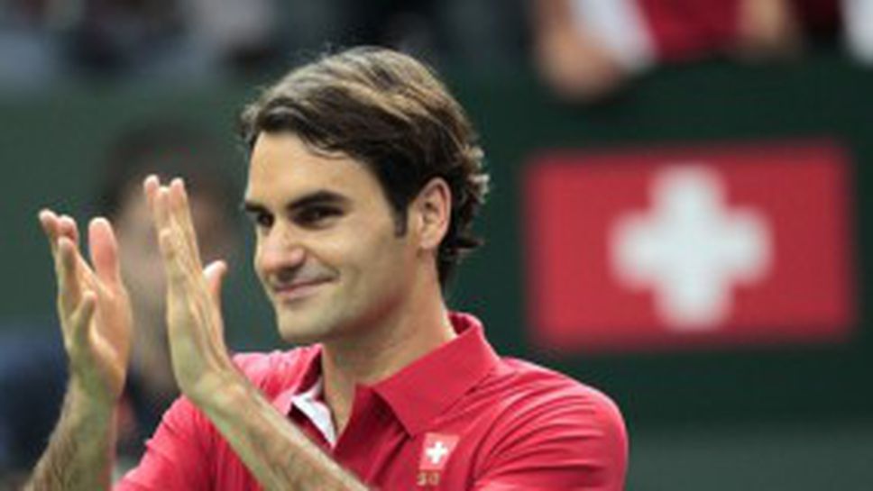 Швейцария празнува преждевременно рождения ден на Федерер
