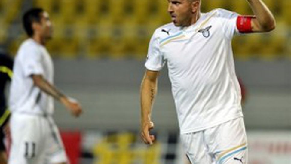 Лацио в групите след общо 9:1 с македонци (видео)