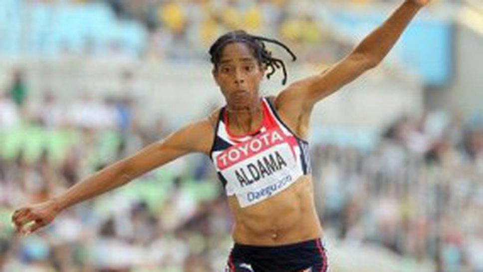39-годишната Алдама ще се бори за медал в тройния скок, Бънова 26-а