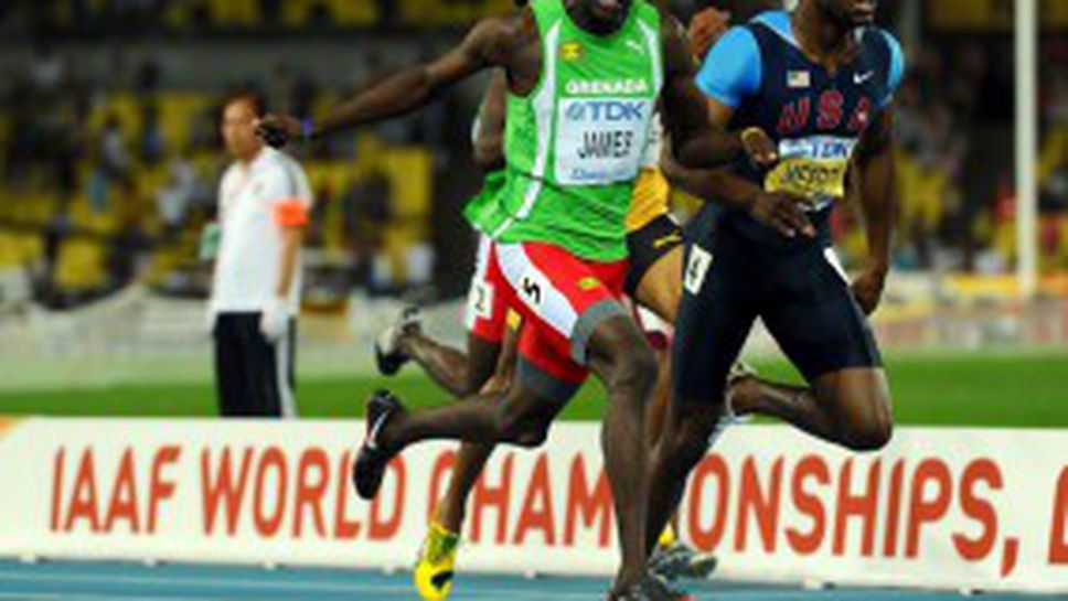 Детето-чудо Кирани Джеймс грабна златото на 400 м в невероятен финал