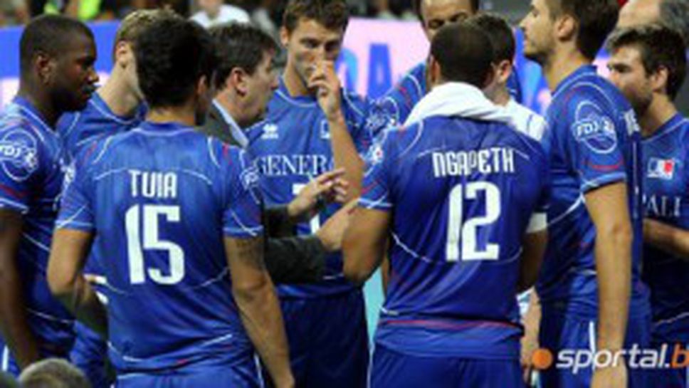 Франция без капитана си Гийом Самика на Евроволей'2011