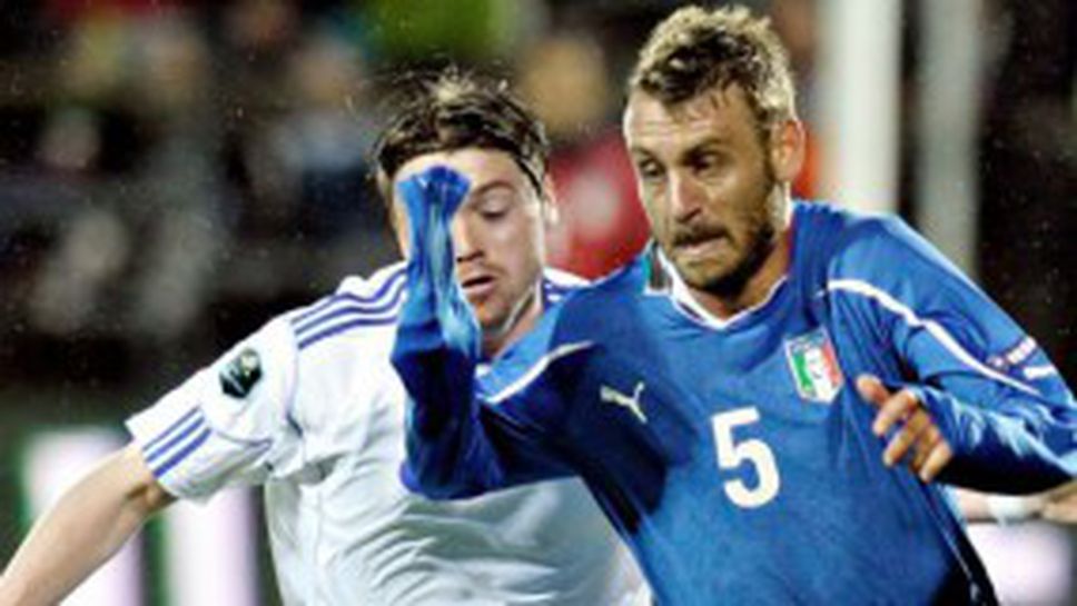 Де Роси: Фарьорските о-ви ни затрудниха повече от световния шампион