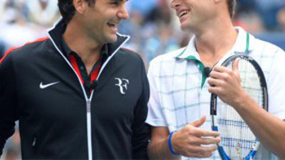 Класиката Федерер срещу Родик в "Медисън Скуеър Гардън"