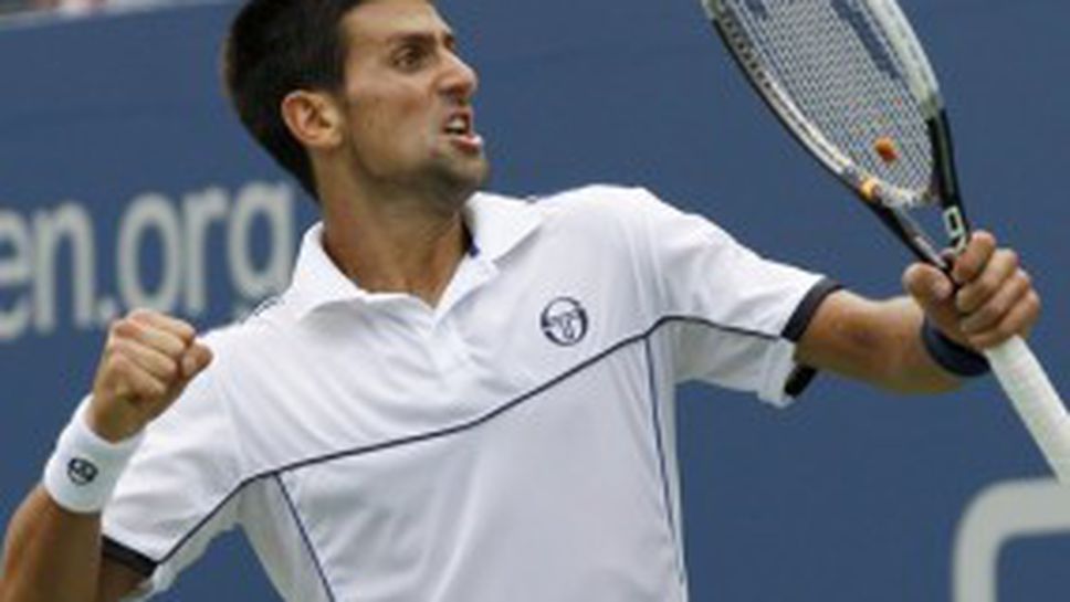 Джокович на 1/2-финал след здрава битка и отказване на Типсаревич