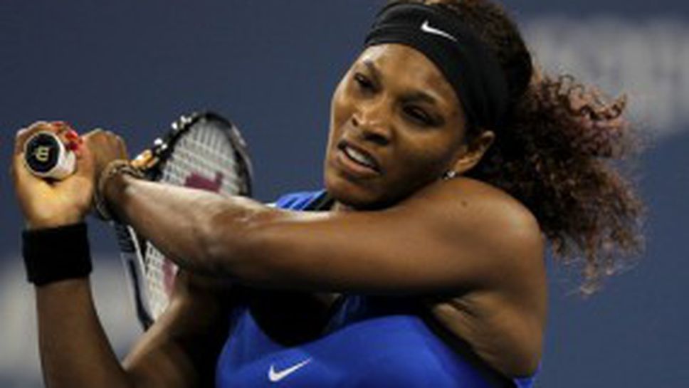 Серина Уилямс се разправи с Вожняцки и е на пети финал на "Ю Ес Оупън"