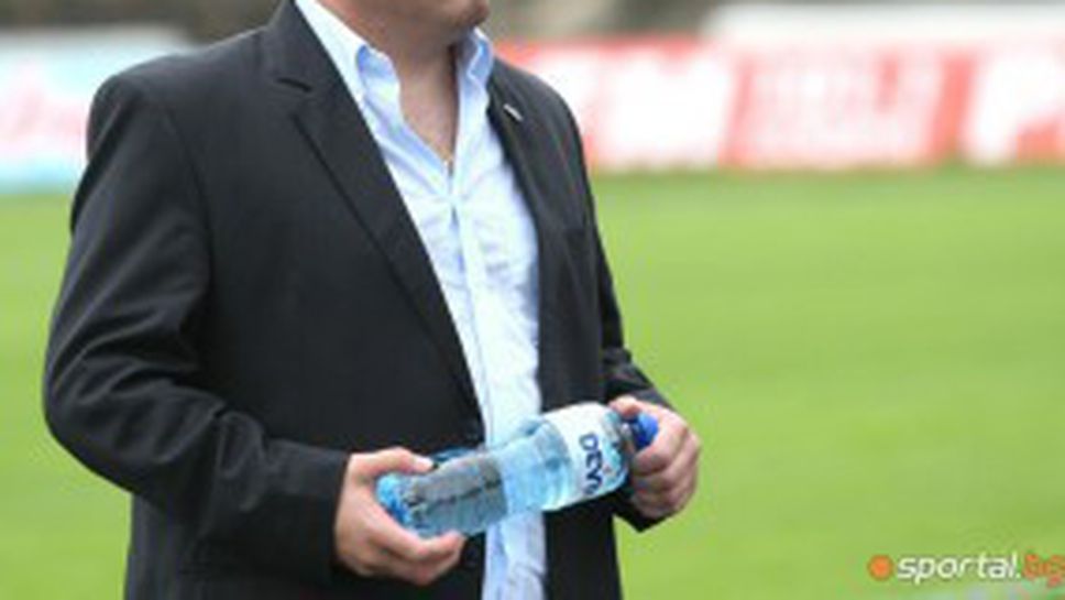 Вили Вуцов за Славия: Това е безобразно слаб тим