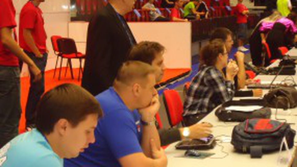 Волейболистите на Русия изгледаха победата на България