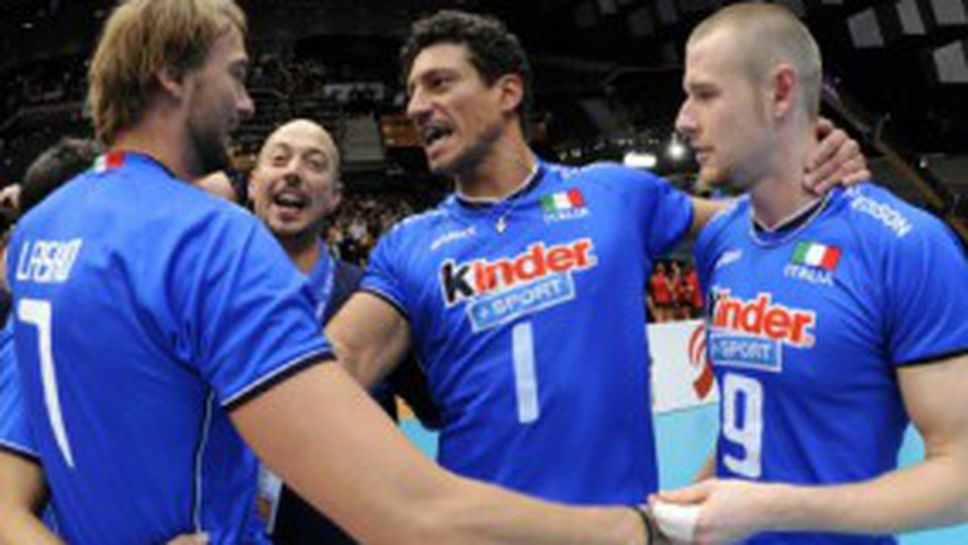 Италия на финал на Евроволей'11 след 3:0 над Полша