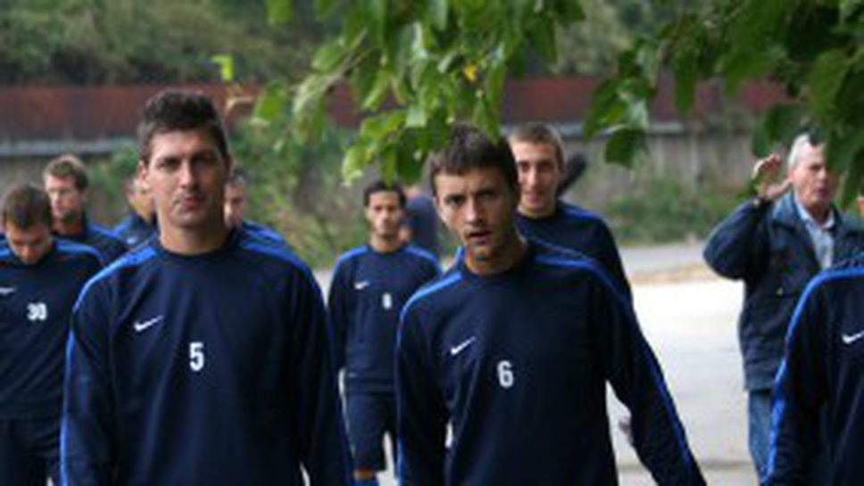 Левски ще тренира в Шумен - сините с две закрити тренировки