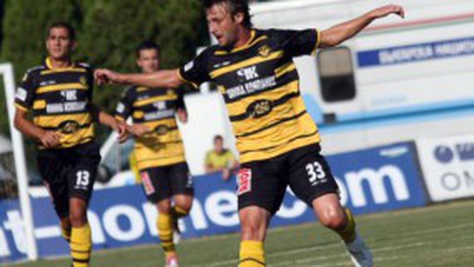 Групата на Миньор за мача с Монтана