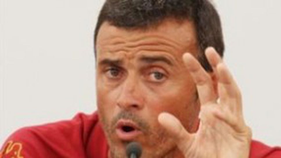 Играчите не вярват в себе си, проплака Луис Енрике