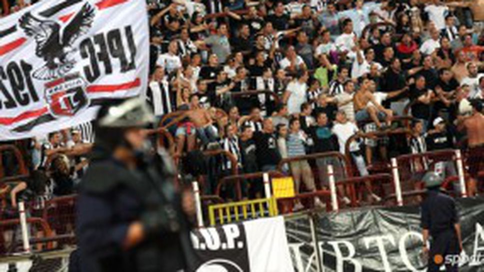 Ултраси на Локо (Пд) бягат от полицията в София