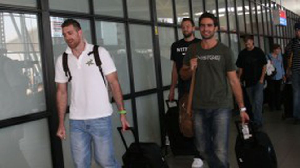 Европейският клубен шампион Панатинайкос пристигна в София (видео)