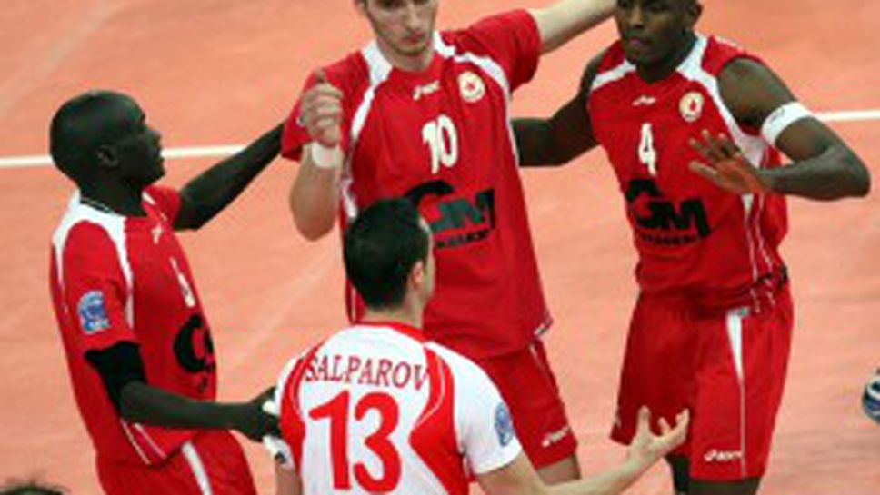 НВЛ промени мачове на ЦСКА заради Шампионска лига