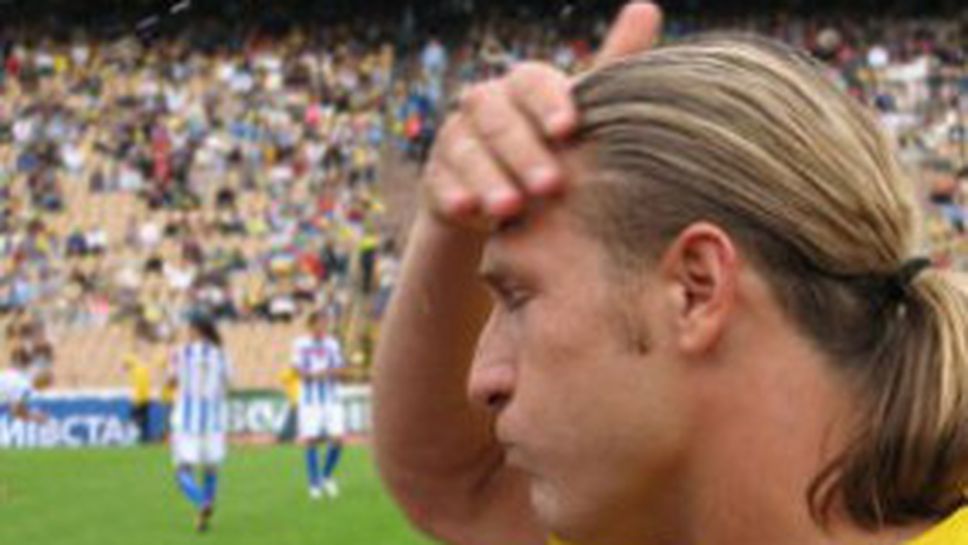 Воронин аут за мача с нашите