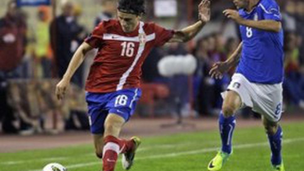 Сърбия ще бъде без Любомир Фейса в мача със Словения