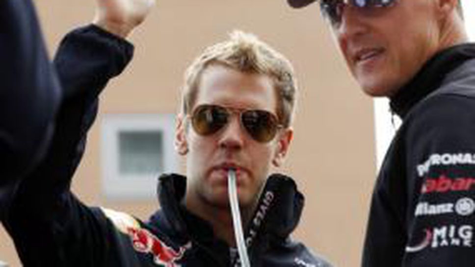 Фетел: Не си поставям за цел рекордите на Шумахер