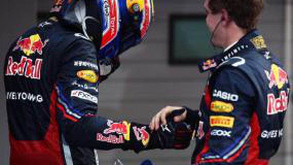 Фетел: Ще помагам на Уебър за второто място