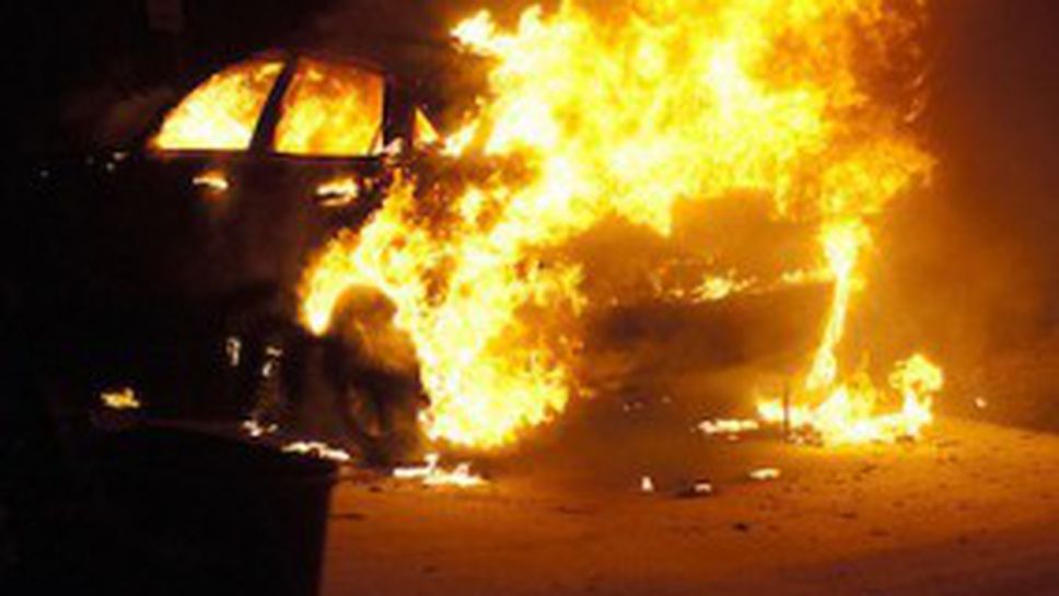 Подпалиха джипа на национал от ЦСКА