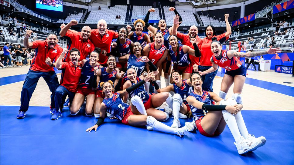 Доминиканската република излъга Китай след драма във VNL