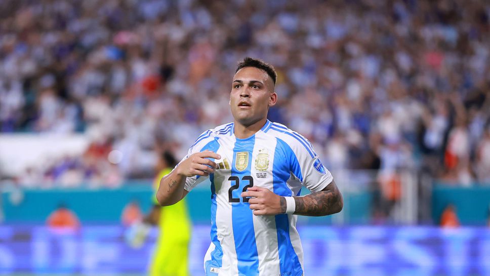 Супер Лаутаро Мартинес продължава да блести за Аржентина в отсъствието на Меси