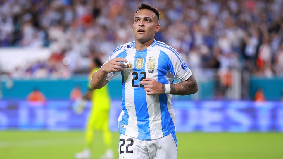 Супер Лаутаро Мартинес продължава да блести за Аржентина в отсъствието на Меси