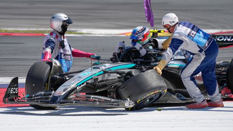 Европейските неволи на Кими Антонели продължават