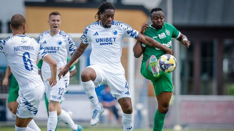 Гредите попречиха на Лудогорец и Копенхаген да си вкарат гол