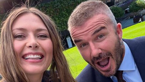  Бекъм и Шарапова са измежду звездите на трибуните на 