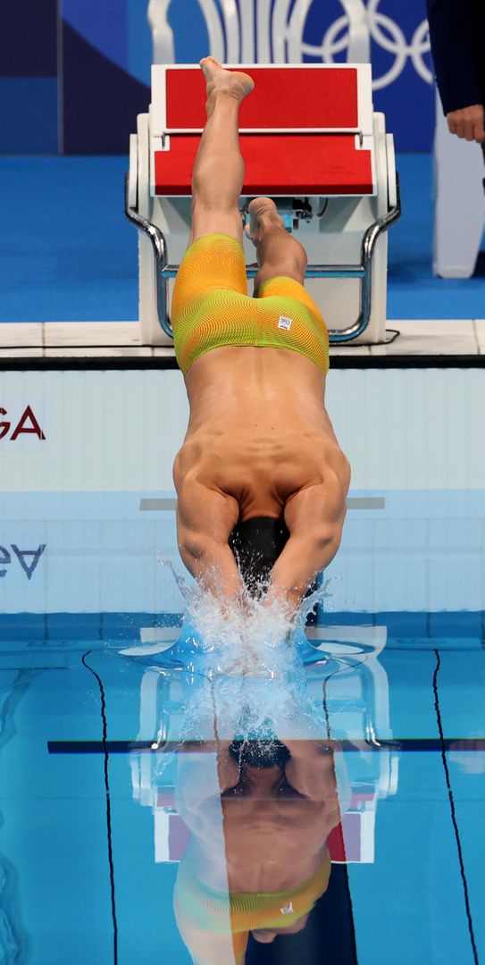 Йосиф Миладинов на олимпийски финал в плуването